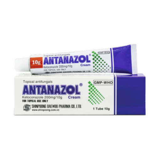 Antanazol Ketoconazol 200mg Shinpoong (H1T10g)