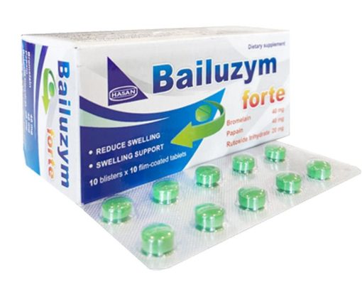 BAILUZYM FORTE Hasan (Hộp 100 viên)