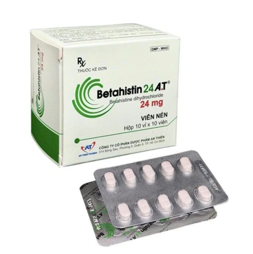 Betahistin 24mg An Thiên (Hộp 100 viên)