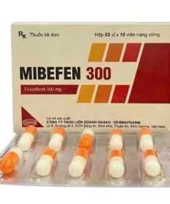MIBEFEN 300 Fenofibrate Hasan (Hộp 30 viên)