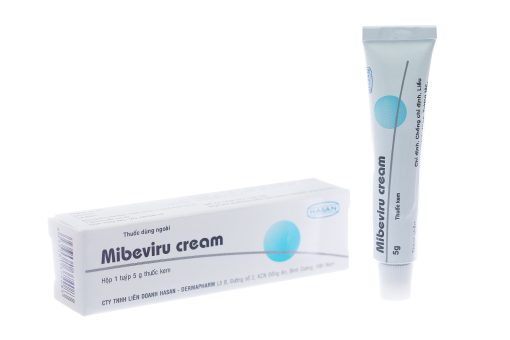 MIBEVIRU -CREAM Acyclovir 5% Hasan (Tuýp 5g)