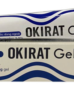Okirat Gel Ketoprofen 2,5% Hasan (Tuýp 30g)
