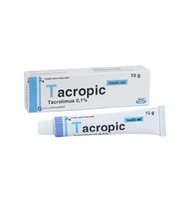 Thuốc Mỡ Tacropic Tacrolimus 10mg Davipharm (Hộp 1 tuýp)
