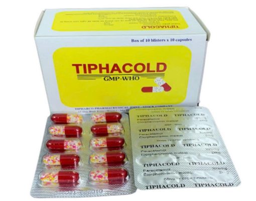 Tiphacold Tipharco (Hộp 100 viên)