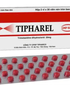 Tipharel 20 Trimetazidin HCL 20mg Tipharco (Hộp 60 viên)