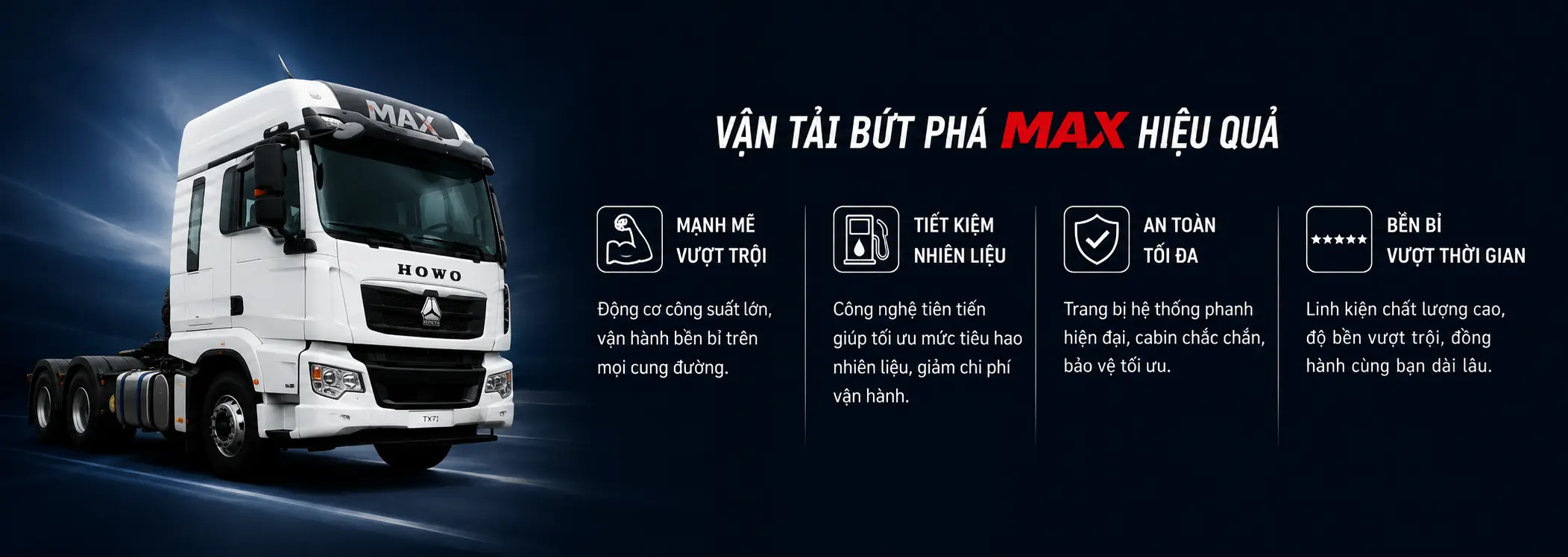 Xe đầu kéo Howo